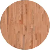 vidaXL Tafelblad rond Ø80x2,5 cm massief beukenhout