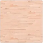 vidaXL Tafelblad vierkant 90x90x2,5 cm massief beukenhout
