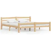 vidaXL Bedframe massief grenenhout 180x200 cm