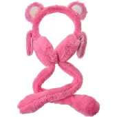 Clayre & Eef Oorwarmers Kinderen one size Roze Polyester
