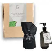 Leeff Giftbox - Minty moment hand soap + refill