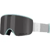 Giro - Skibrillen - Axis Fender Daphine Blue Vivid Smoke/Vivid Infrared voor Unisex van Wol - Blauw