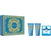 Versace Man Eau Fraîche EDT 50 ml + After Shave Balsam 50 ml + Shower Gel 50 ml (voor heren)