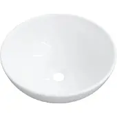 vidaXL Wastafel, wit, 28x28x10 cm, keramiek