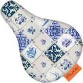 Bikecap Zadelhoes BikeCap Kids Delft Blue Tiles