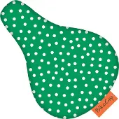 Bikecap Zadelhoesje Kids Green Dots | Fietszadelhoes - Fietszadeldek - Stof en waterafstotend
