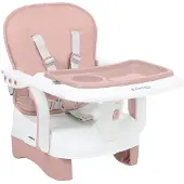 Kikkaboo Chewy Booster Seat Roze Kinderen