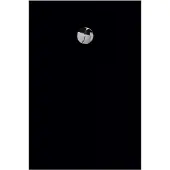 Allibert - Douchebak - Karbon 120 X 80 Cm - Polybeton - Zwart