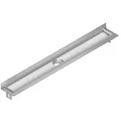 ACO FlexDrain E ShowerDrain RVS douchegoot opzetstuk met muurflens 987mm (excl. rooster/puthuis/stankslot) m. onderuitloop 2203807