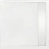 Beterbad Douchebak vierkant zelfdragend Easy Tray 80x80x5cm Wit Glans