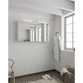 Mondiaz Cubb spiegelkast 120x70x16cm linen met 2 deuren
