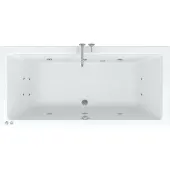 Riho Lusso Easypool 3.1 Whirlpool Inbouwbad 190x90cm - Pneumatisch - Acryl - Baden, Whirlpool Baden - 8714148615805