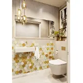 Mondiaz Fontein tyne 60 cm solid surface positie rechts zonder kraangat talc