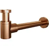 Brauer Copper Edition fontein sifon geborsteld koper PVD