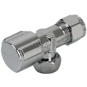 Schell hoekregelkraan 12mm knel x 3/8"