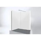 Best design Inloopdouche Dalis Moya 700mm 8mm Nano Glas Gunmetal
