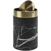 Aquanova Prullenbak Nero Black