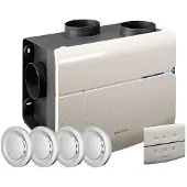 Orcon MVS-15RHBP alles-in-1 ventilatiebox - Vochtsensor en