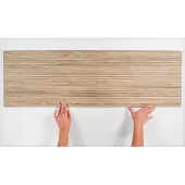 Colorker Tegel 32 x 100 cm - Natural - Keramiek - Rechthoekig - 5 stuks - 1,58 m2 - Houtlook - Wandtegels - Tegels - 221149