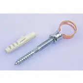 Vsh Flamco muurbeugel koper 15mm + pen + plug - 10 stuks