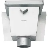 Rheinzink walsblank vergaarbak vierkant 80mm 1640000200
