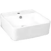 Best design Wastafel store vierkant 41x41x15 cm