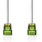 Nedis CAT7 Netwerkkabel | S/FTP | RJ45 Male | RJ45 Male | 10.0 m | Snagless | Rond | LSZH | Grijs | Label - CCGL85420GY100