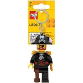 LEGO - Keychain w/LED - Captain Brickbeard (4006036-LGL-KE23H)