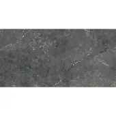 Floorgres Tegel 60 x 120 cm - Zwart - Porcellanato - Rechthoekig - 2 stuks - 1,44 m2 - Natuursteenlook - Wandtegels - Tegels - 761177