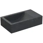 Proline Fontein - 0 kraangaten - wasbak links - natuursteen Blue stone 0300257P
