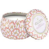 Voluspa Maison Blanc Mini Tin geurkaars 25 uur Saijo Persimmon
