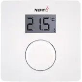 Nefit ModuLine kamerthermostaat met roundagon design Moduline 1010H