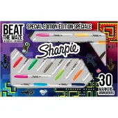 Sharpie Permanentmarkers | Fijne punt | Diverse kleuren | 30 stuks