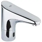 GROHE Europlus E waterbesparende wastafelkraan infrarood zonder menging met batterijvoeding 6V chroom