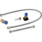 Geberit Monolith - Wateraansluitset beneden, 3/8" en 1/2" 131.074.00.1