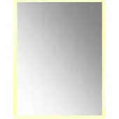 Plieger Ambi spiegel 60x80cm met LED verlichting rondom + verwarming omkeerbaar
