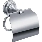 Best design Liberty toiletrolhouder met klep chroom