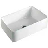 Best design Opbouw wastafel side 49x38x13 cm keramiek wit