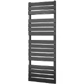 Plieger Genua designradiator horizontaal 1520x550mm 800W antraciet metallic