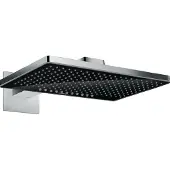 Hansgrohe Rainmaker Select - Hoofddouche 460, 2jet, douchearm 46 cm, zwart/chroom 24005600