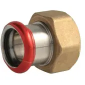 Bonfix M-press C-staal 2-delige koppeling 1 1/4" bi. x 28 mm