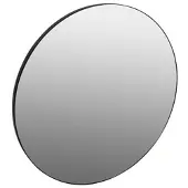 Plieger Nero Round spiegel rond 60cm met zwarte lijst
