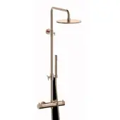 Plieger Roma opbouw regendouche 25cm geborsteld rosé