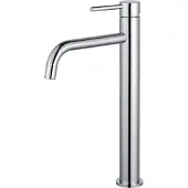 FortiFura Calvi Slim Wastafelkraan - 32.6cm - verhoogd - opbouw - chroom SW377813