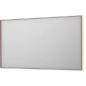 Ink SP32 Spiegel In Kader 140x80cm Indirecte LED Verlichting Rondom - Geborsteld Koper - Glas - Rechthoekig - Spiegels, Badkamerspiegels - 8718835177249