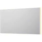 Ink SP32 Spiegel In Kader 140x80cm Indirecte LED Verlichting Rondom - Mat Wit - Glas - Rechthoekig - Spiegels, Badkamerspiegels - 8718835177218