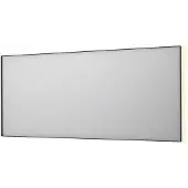 Ink SP32 Spiegel In Kader 180x80cm Indirecte LED Verlichting Rondom - Mat Zwart - Glas - Rechthoekig - Spiegels, Badkamerspiegels - 8718835177324