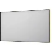 Ink SP32 Spiegel In Kader 140x80cm Indirecte LED Verlichting Rondom - Mat Zwart - Glas - Rechthoekig - Spiegels, Badkamerspiegels - 8718835177201