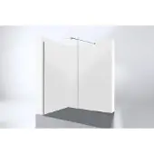 Best design Inloopdouche dalis 140x200 cm 8 mm nano glas chroom