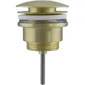 FortiFura Calvi klikwaste afvoerplug geborsteld messing PVD X15060 BB